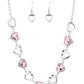 Contemporary Cupid - Pink necklace