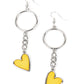Don’t Miss a HEARTBEAT - Yellow earrings