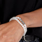 Devoted Dreamer - White bracelet