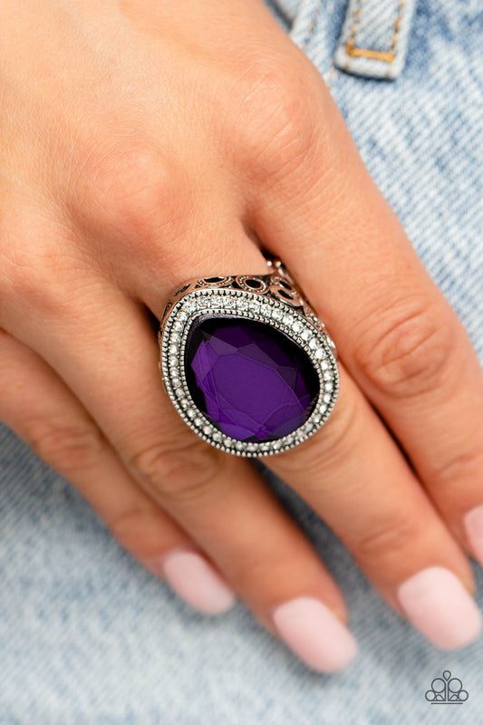 Icono iluminado - Anillo morado
