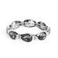 Formal Fanfare - Silver bracelet