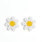 Sensational Seeds - White earrings
