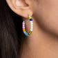 Multicolored Mambo - Multi earrings
