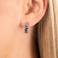 Rugged Rockstar - Silver earrings