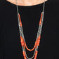 Newly Neverland - Orange necklace