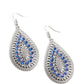 Spirited Socialite - Blue earrings