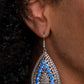 Spirited Socialite - Blue earrings