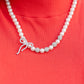 Classy Cadenza - White necklace