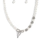 Classy Cadenza - White necklace