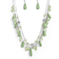 Flirty Flood - Green necklace