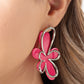 Glimmering Gardens - Pink earrings