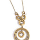 High HOOPS - Brass necklace