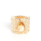 Singed Shape - Gold ring