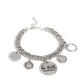 GLITTER and Grace - White bracelet