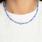 Beaming Bling - Blue necklace