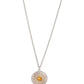 Mandala Masterpiece - Orange necklace