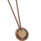 Guía dorada - Collar de cobre