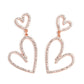 Doting Duo - Copper earrings