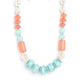 A SHEEN Slate - Blue necklace