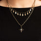 The Second Star To The LIGHT - Brass necklace