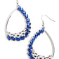 Looking Sharp - Blue earrings
