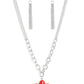 Dazzling Dahlia - Red necklace