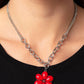 Dazzling Dahlia - Red necklace