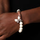 Bold Butterfly - White bracelet