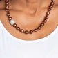 Countess Chic - Brown necklace