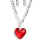 GLASSY-Hero - Red necklace