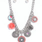 Garden Grace - Orange necklace