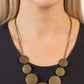 EDGY or Not - Brass necklace