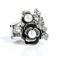 Fine-BLOOMING - White ring