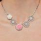 Tea Party Favors - Pink necklace /Tea Party Theme Bracelet -Set LOP April 23' set it up with Lola