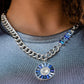Tiered Talent - Blue necklace