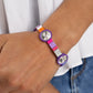 Multicolored Madness - Purple bracelets