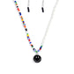 Enfrentamiento sonriente - Collar negro