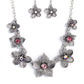Free FLORAL - Pink necklace