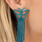 Billowing Butterflies -  Blue earrings (LOP July 23')