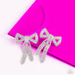 Just BOW With It - White earrings LOP August 23'