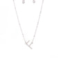 INITIALLY Yours - F - White necklace