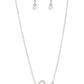 INITIALLY Yours - R - White necklace