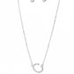 INITIALLY Yours - C - White necklace