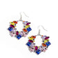 Wreathed in Watercolors - Multi earrings-LOP Sept 23'