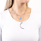 Lunar Landslide - Blue necklace