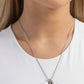 Hey Batter Batter! - Silver necklace