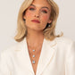 Capas Lustrosas - Collar Blanco -LOP AGOSTO 23'