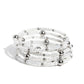 Refined Retrograde - White bracelet