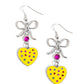 BOW Away Zone - Yellow earrings