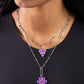 Childhood Charms - Purple necklace
